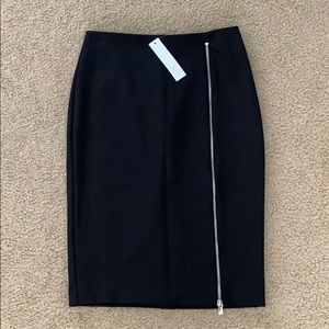 Drew Black Pencil Skirt